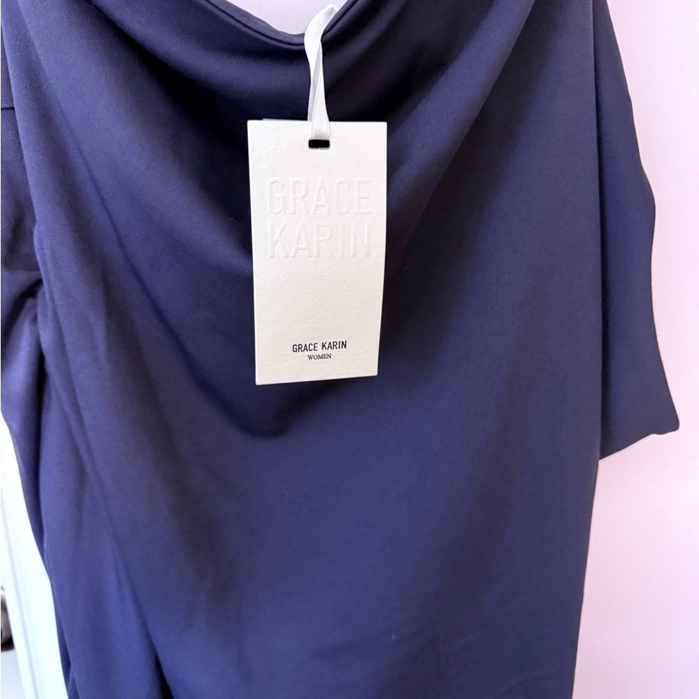 Grace Karin Midnight Blue Dress